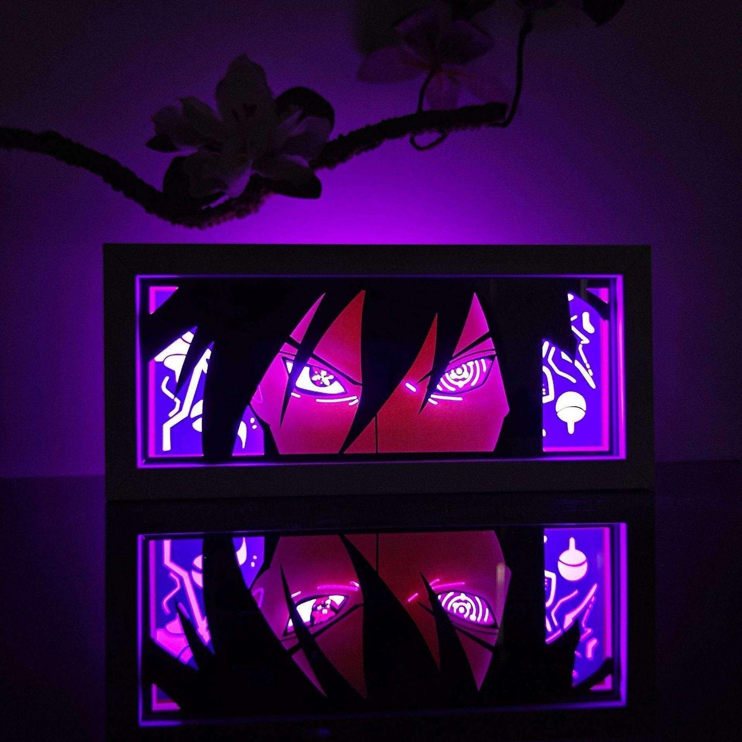 Naruto: Sasuke Lightbox - Mikomarastudio