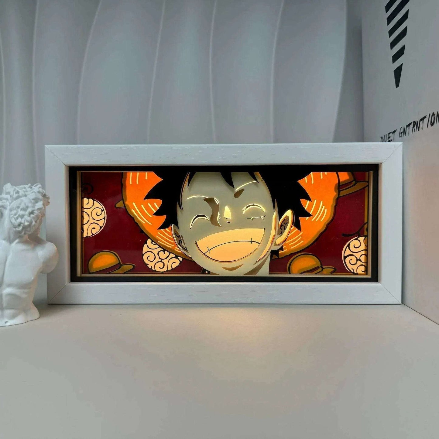 One Piece: Luffy Lightbox II - Mikomarastudio