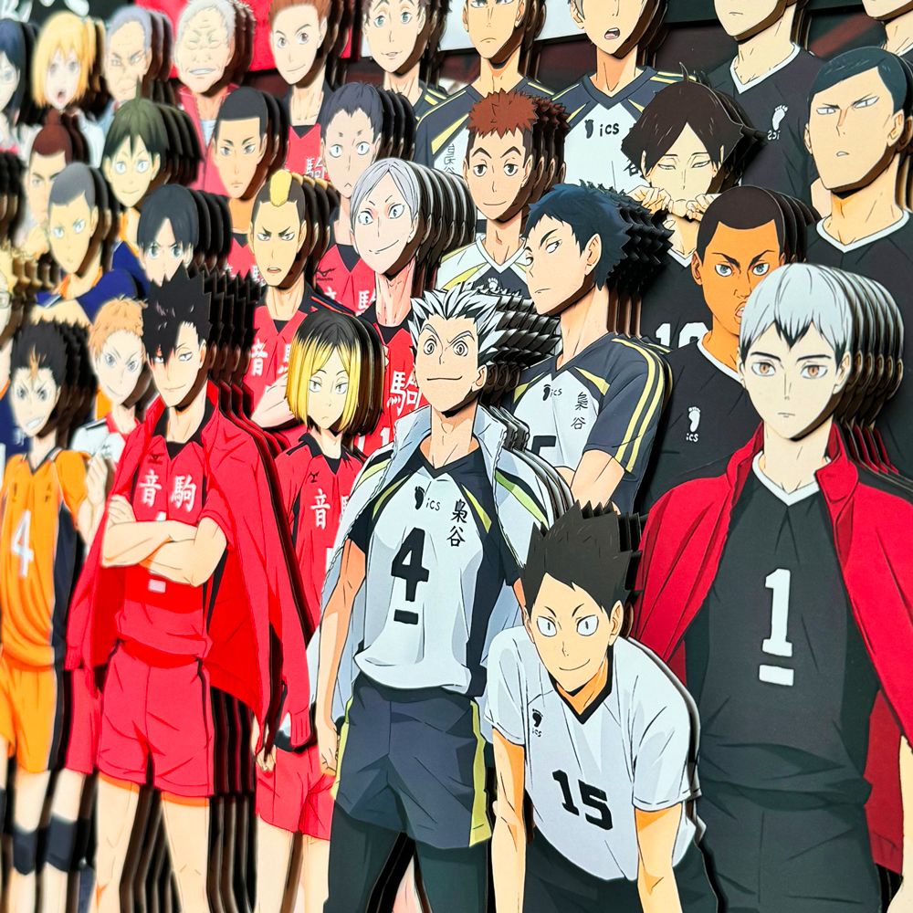Haikyuu 3D Stereoscopic Painting