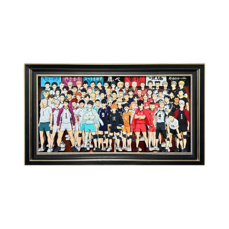 Haikyuu 3D Stereoscopic Painting