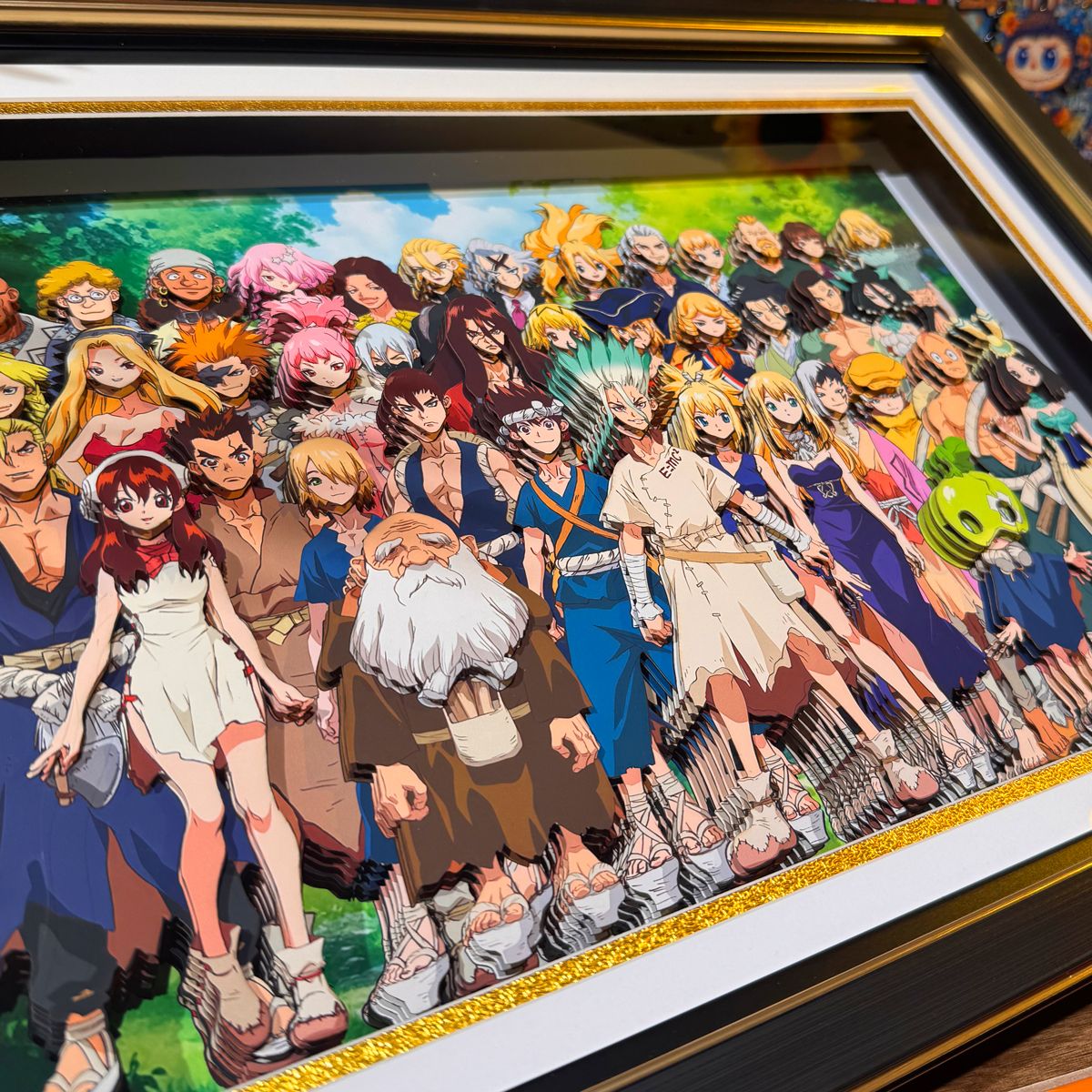 Dr.Stone 3D Stereoscopic Painting