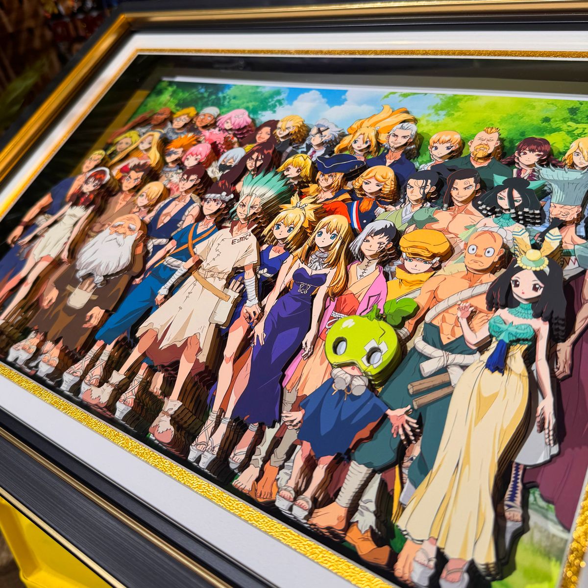 Dr.Stone 3D Stereoscopic Painting