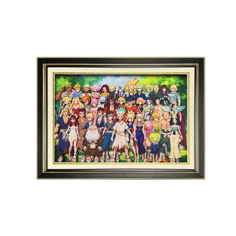 Dr.Stone 3D Stereoscopic Painting