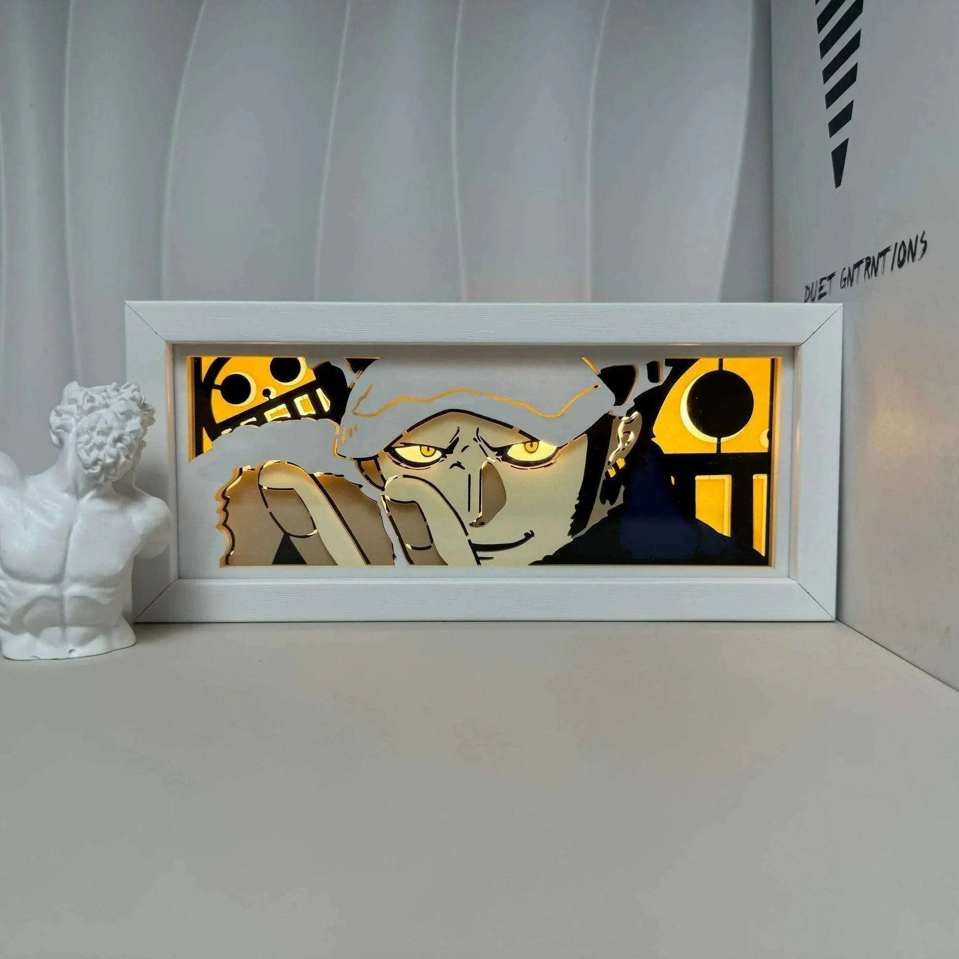 One Piece: Trafalgar D. Water Law Lightbox - Mikomarastudio