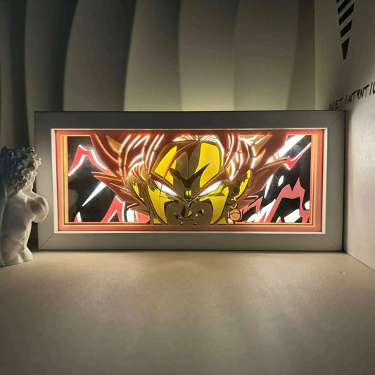 Goku Black Lightbox - Mikomarastudio