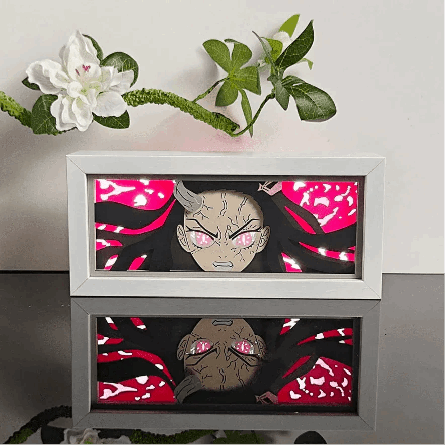 Demon Slayer: Nezuko Kamado Lightbox - Mikomarastudio