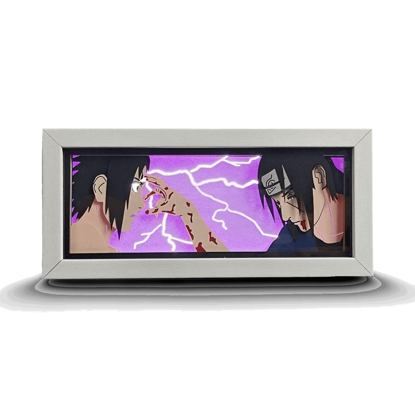 Naruto: Sasuke x Itachi Lightbox - Mikomarastudio