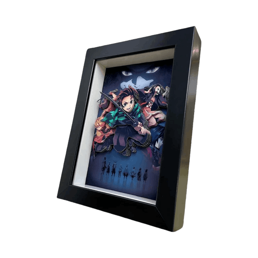 Demon Slayer: Tanjiro Kamado 3D Stereoscopic Painting - Mikomarastudio