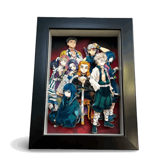 Demon Slayer: Hashira Legacy 3D Stereoscopic Painting - Mikomarastudio