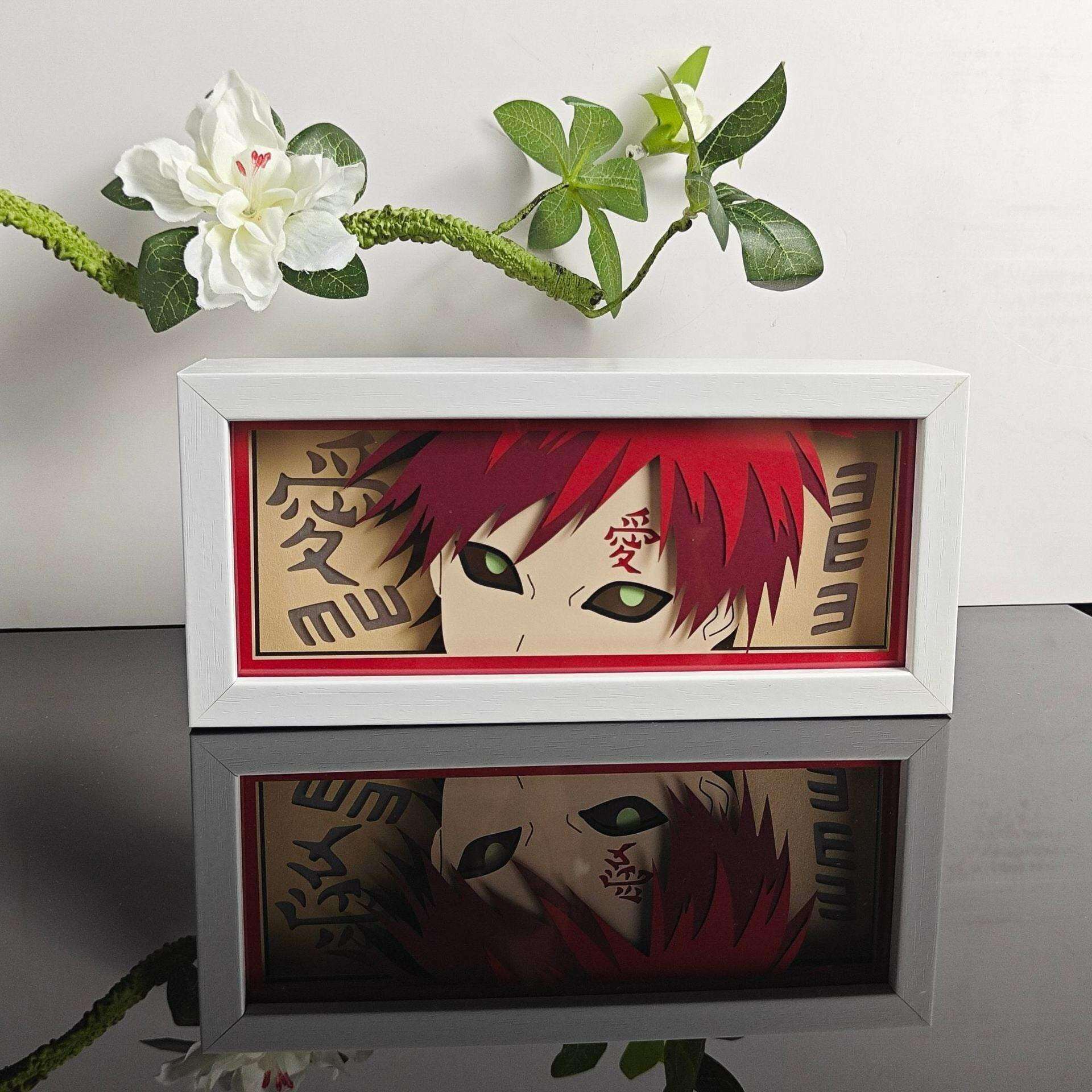 Naruto: Gaara Lightbox - Mikomarastudio