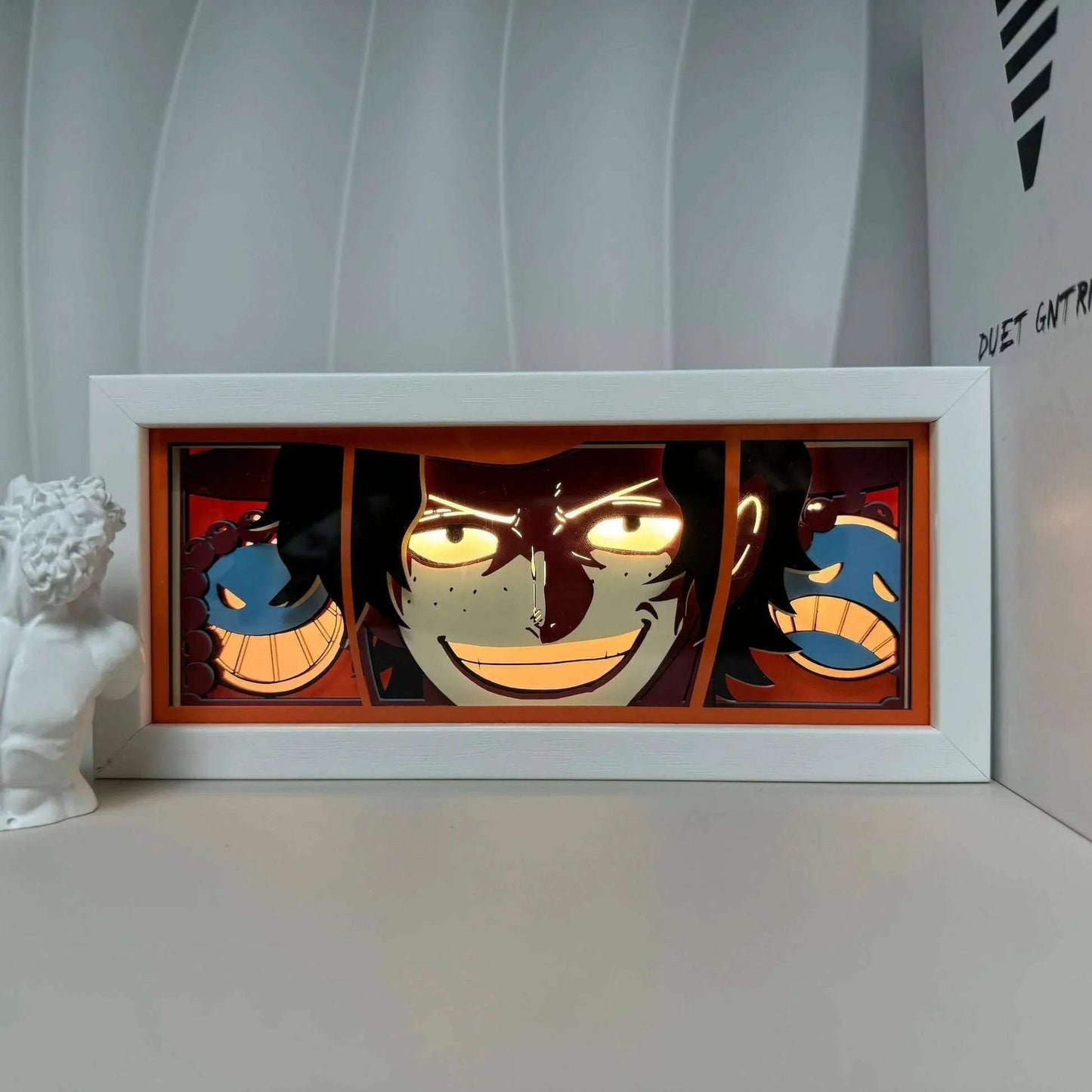 Portgas D. Ace Lightbox - Mikomarastudio