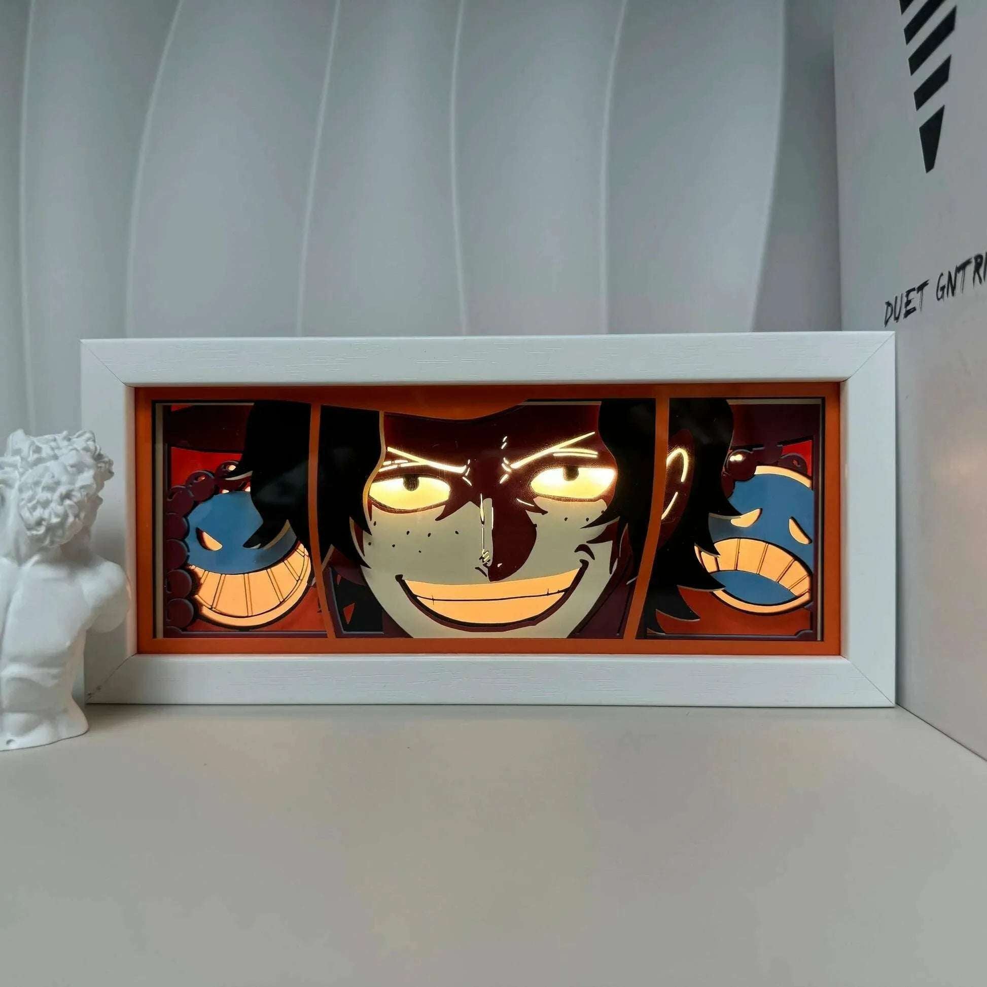 Portgas D. Ace Lightbox - Mikomarastudio