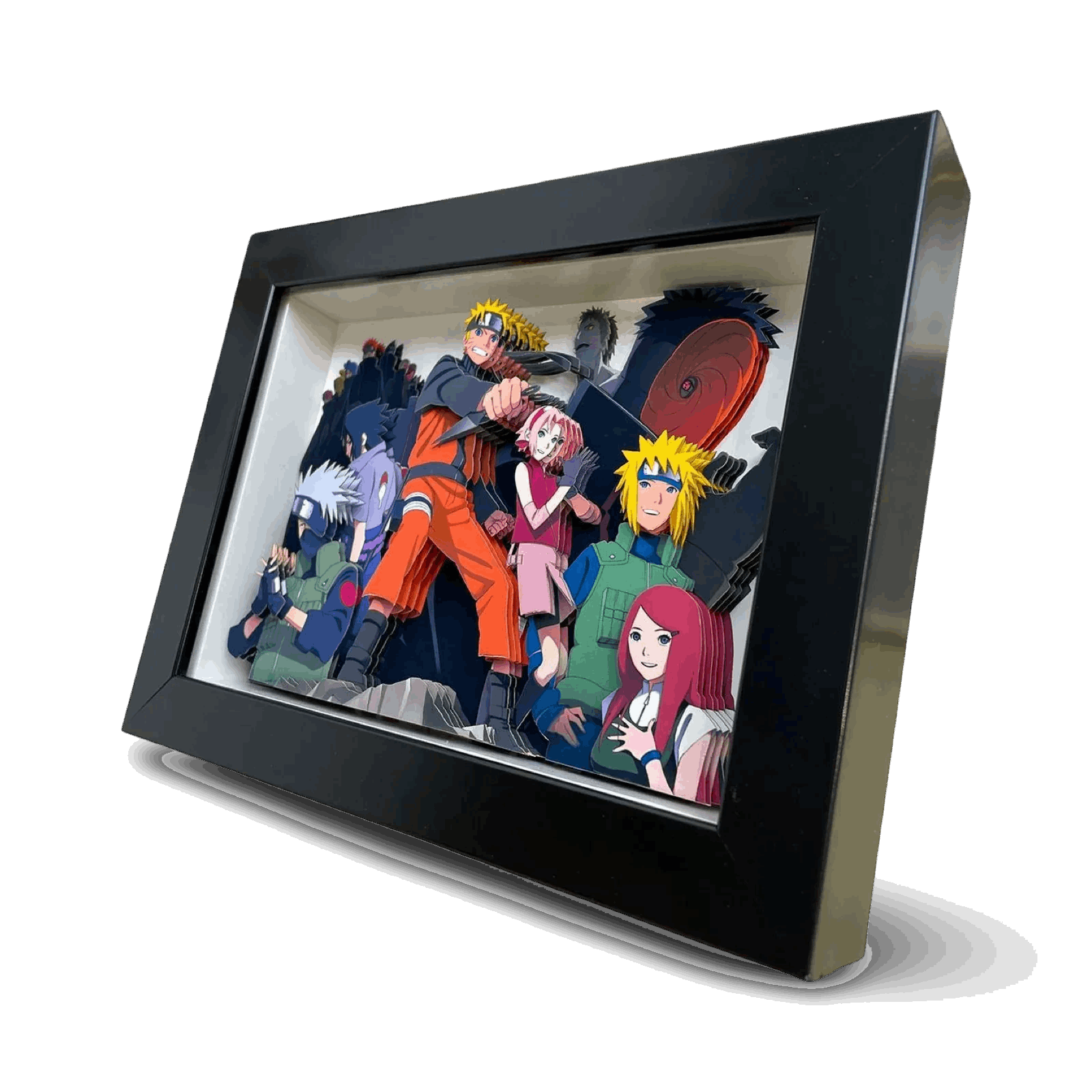 Naruto: Legacy of the Leaf 3D Stereoscopic Painting - Mikomarastudio