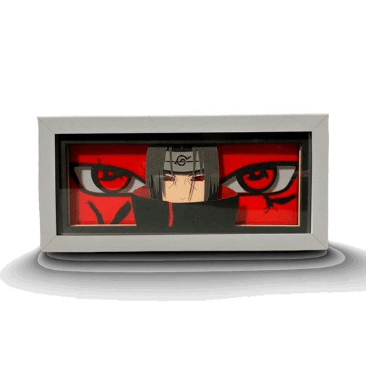 Naruto: Itachi eyes Lightbox - Mikomarastudio