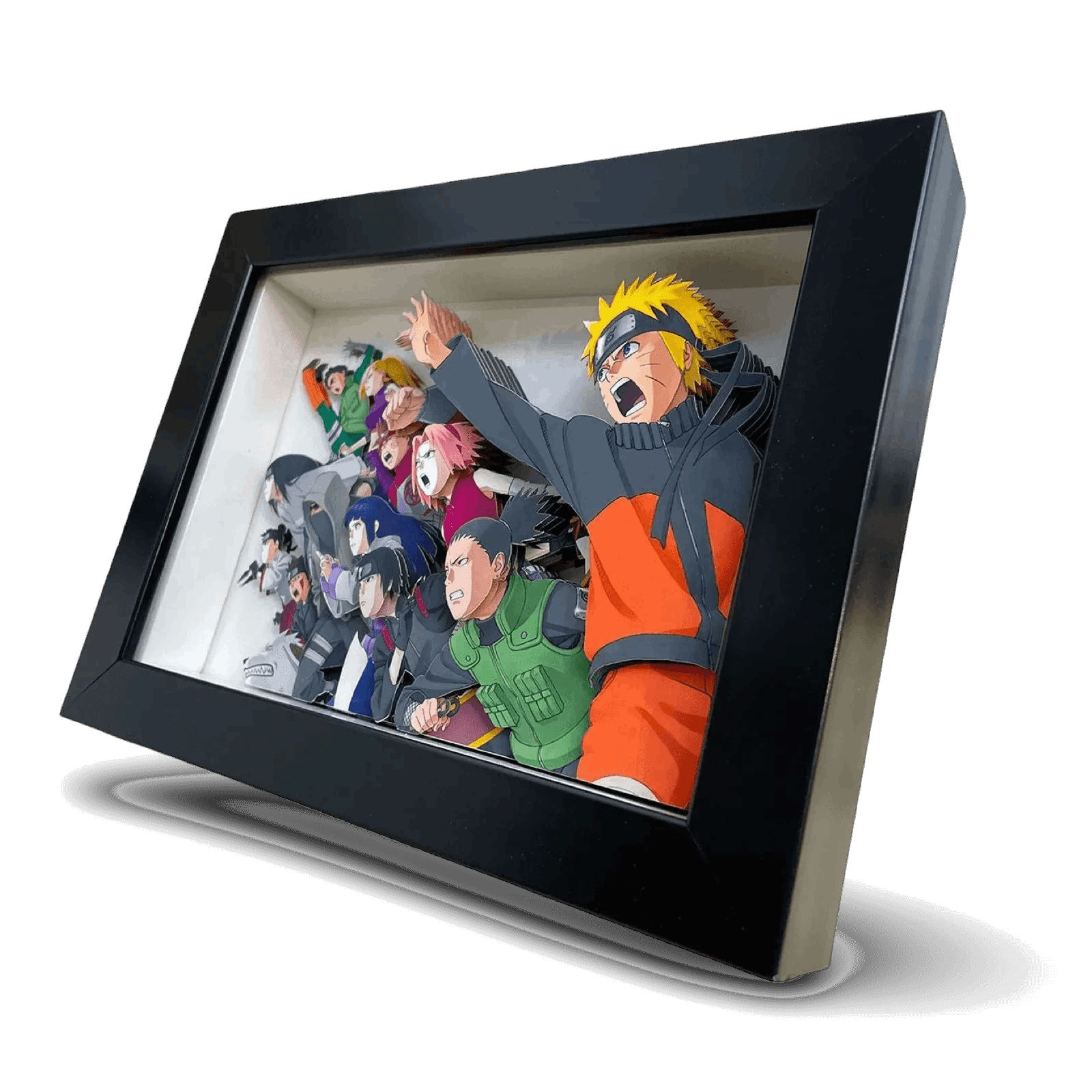 Naruto: United by Destiny 3D Stereoscopic Painting - Mikomarastudio