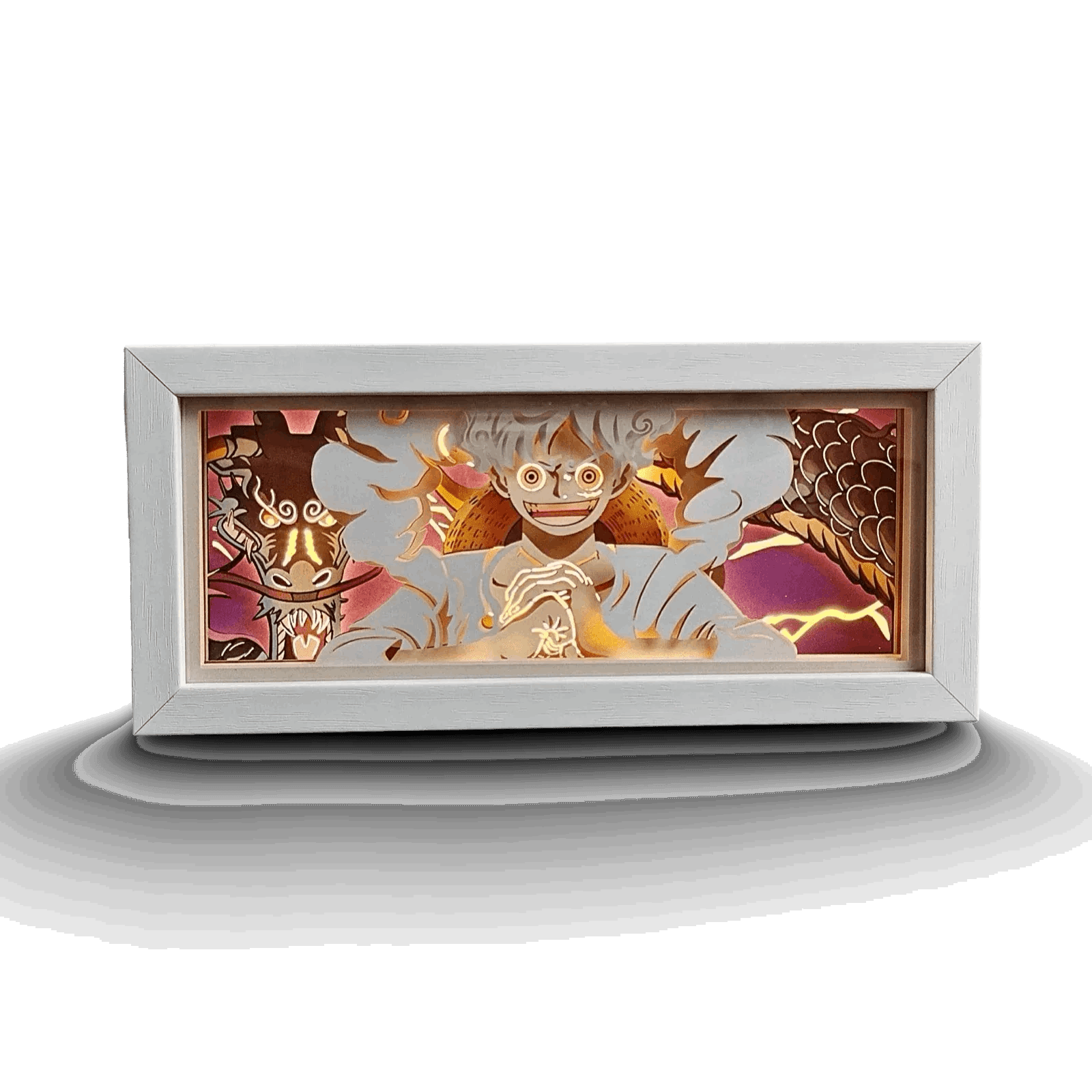 One Piece: Luffy Gear 5 Lightbox - Mikomarastudio