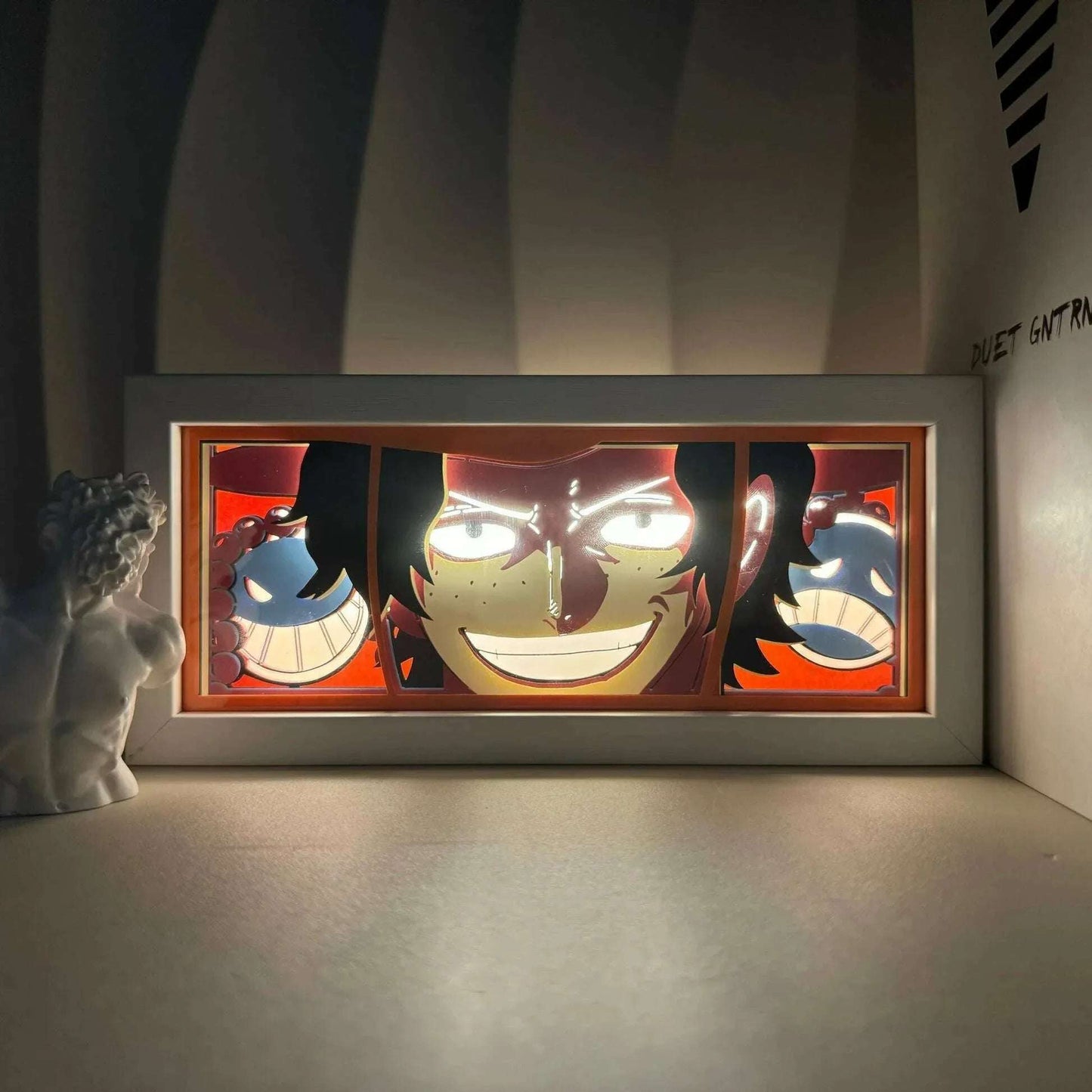 Portgas D. Ace Lightbox - Mikomarastudio
