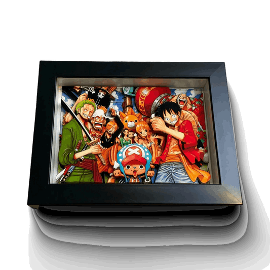 One Piece: All characters III 3D Stereoscopic Painting - Mikomarastudio