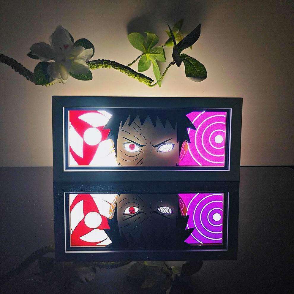 Naruto: Obito Uchiha Lightbox - Mikomarastudio