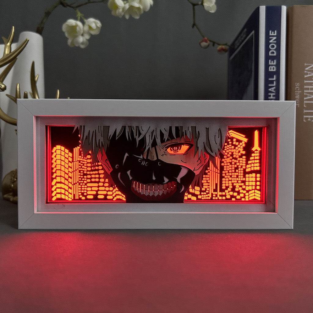 Tokyo Ghoul: Ken Kaneki Lightbox - Mikomarastudio