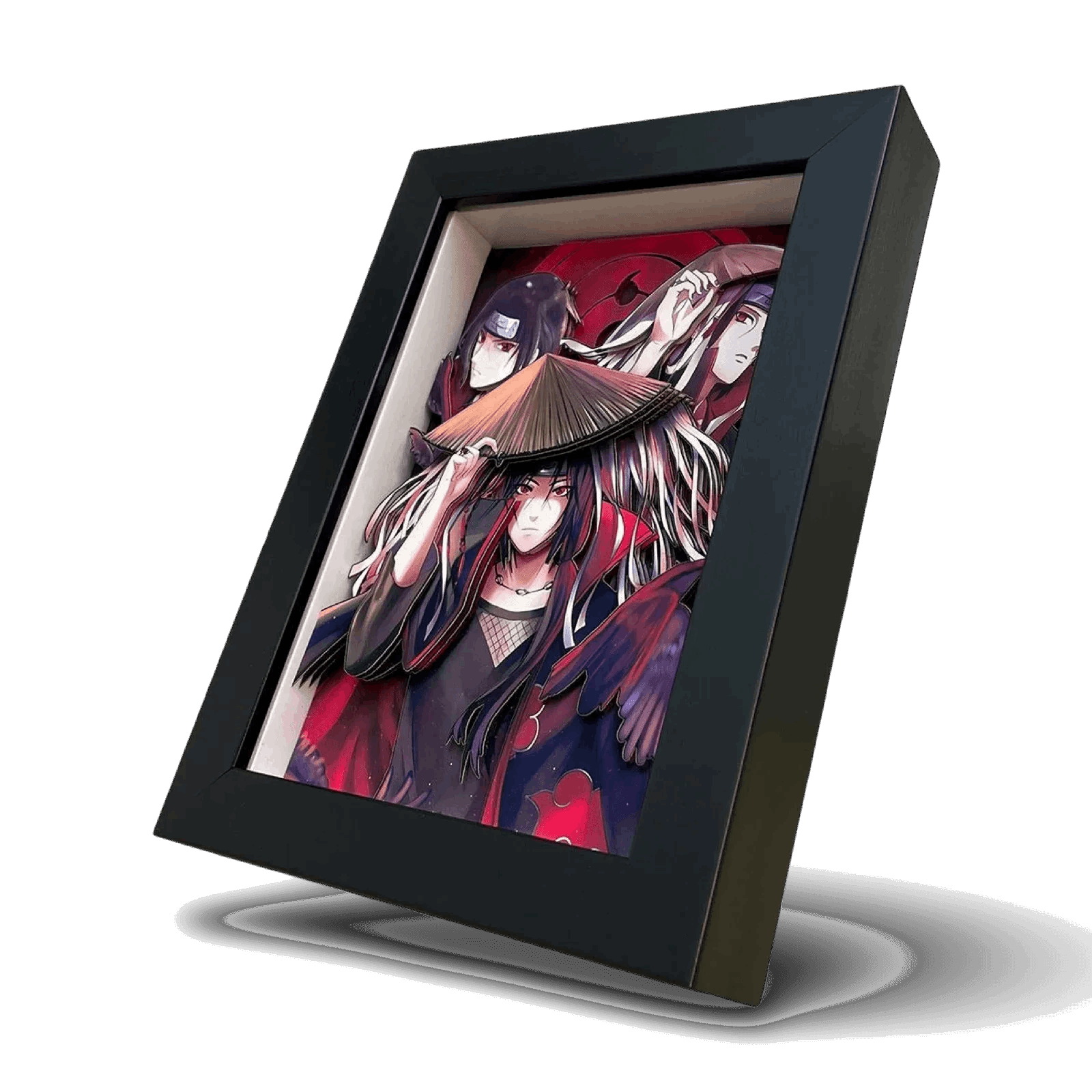 Naruto: Itachi Uchiha 3D Stereoscopic Painting - Mikomarastudio