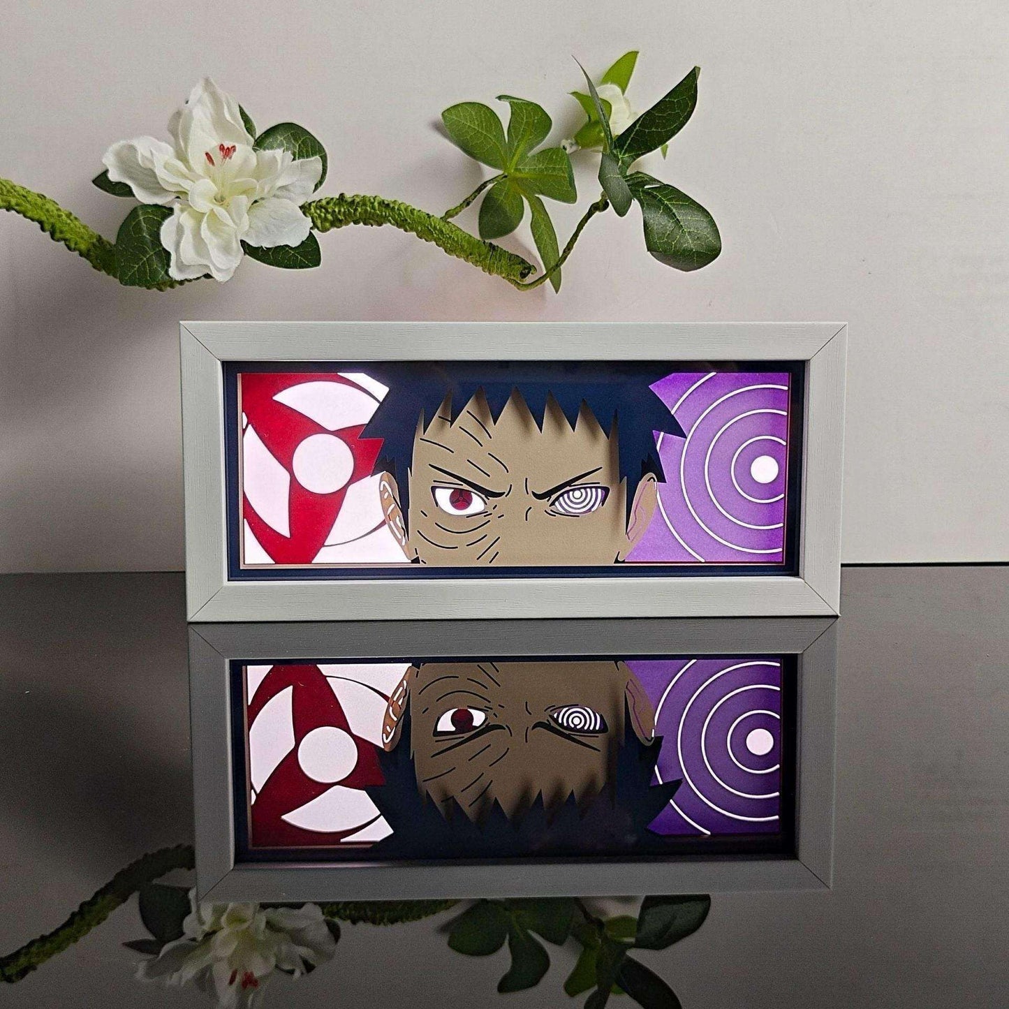 Naruto: Obito Uchiha Lightbox - Mikomarastudio