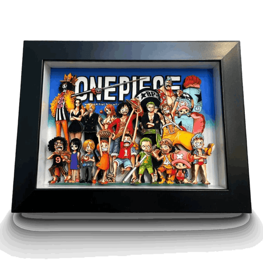One Piece: All characters 3D Stereoscopic Painting - Mikomarastudio