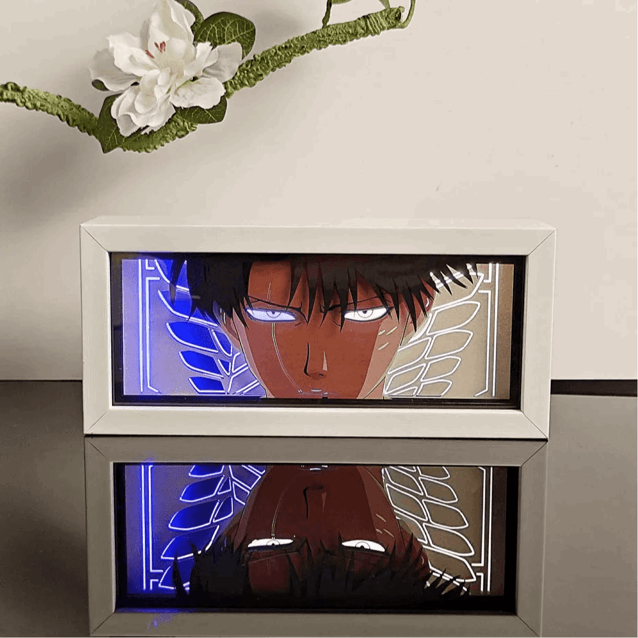 Attack on Titan: Levi Ackerman Lightbox - Mikomarastudio