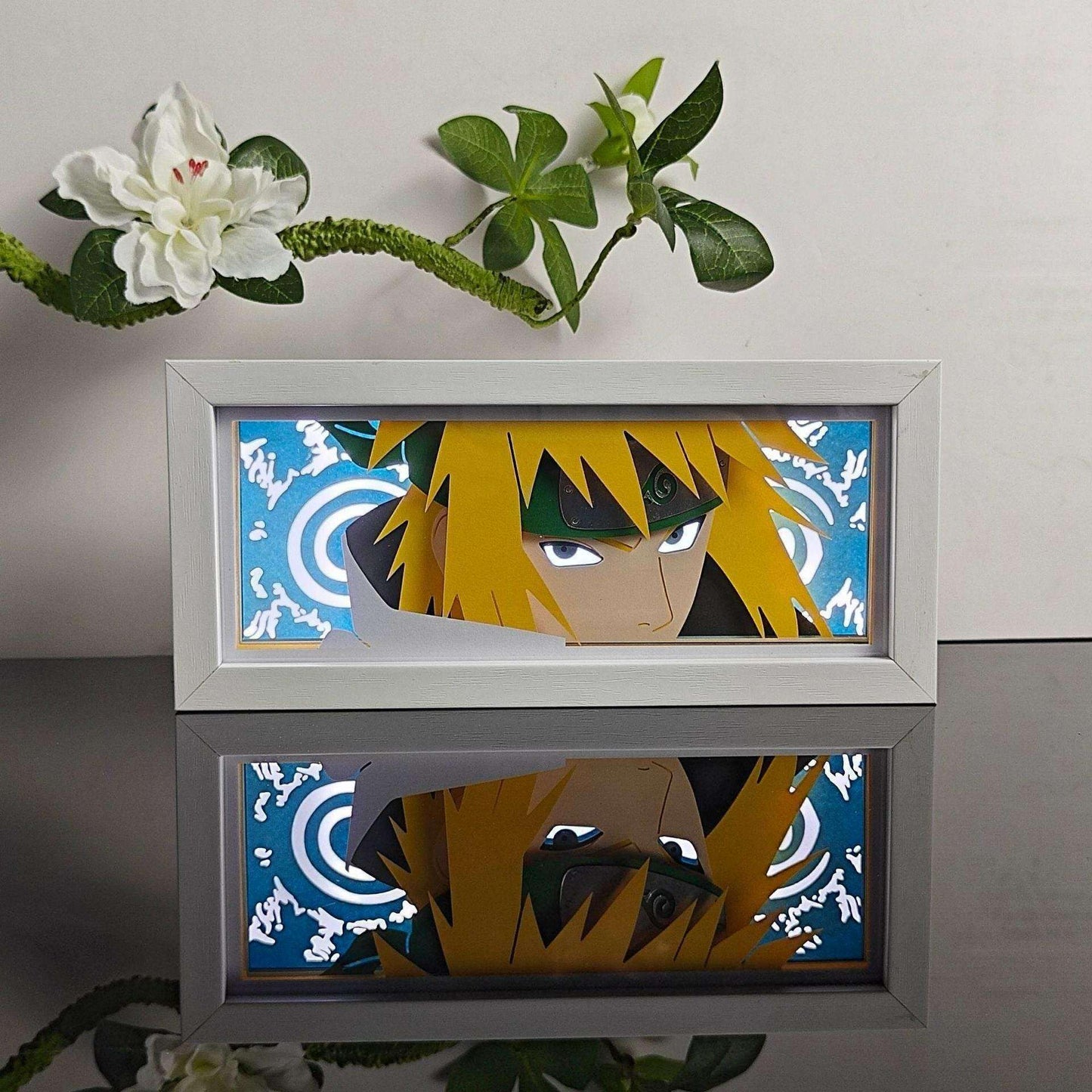 Naruto: Minato Lightbox - Mikomarastudio