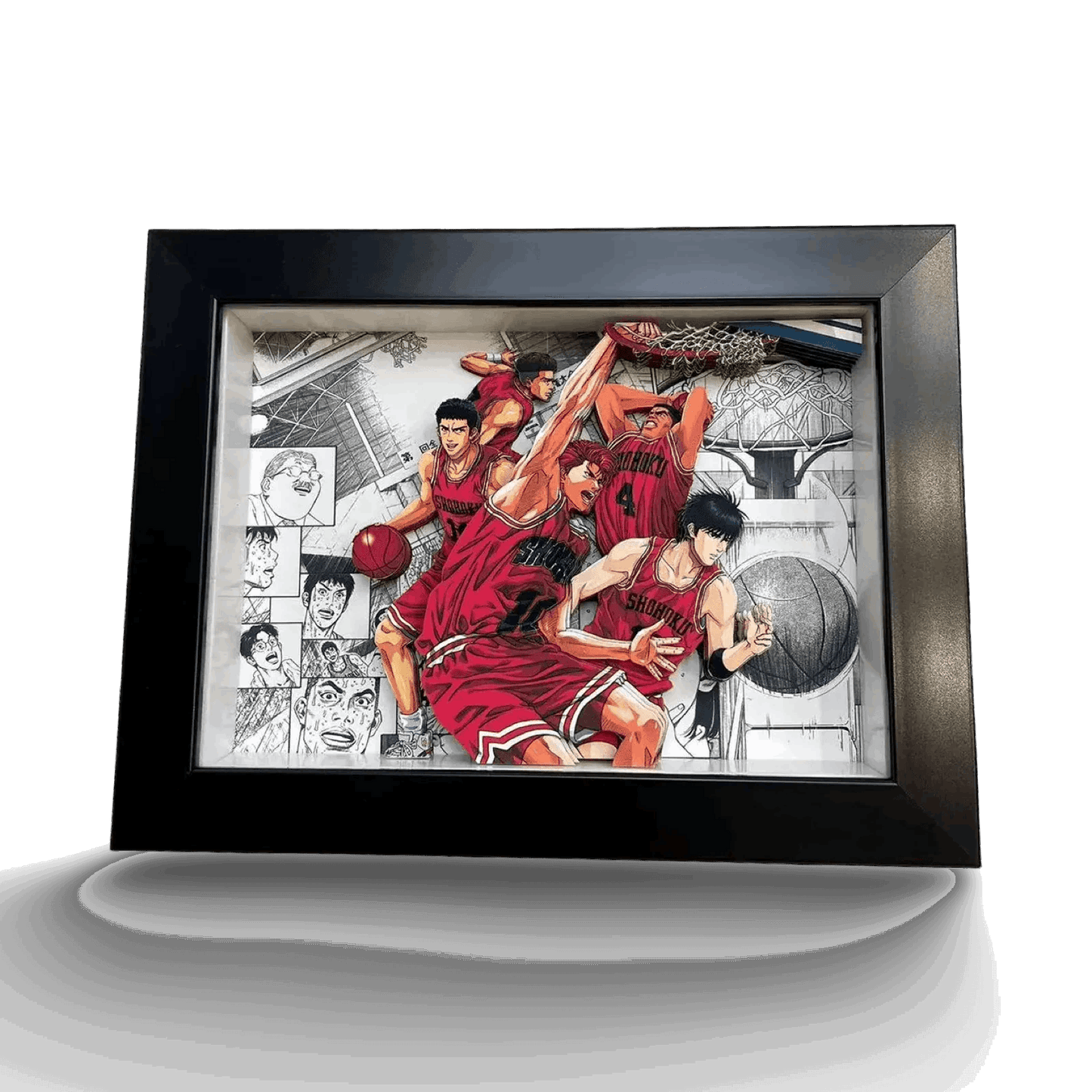 Slam Dunk 3D Stereoscopic Painting I - Mikomarastudio