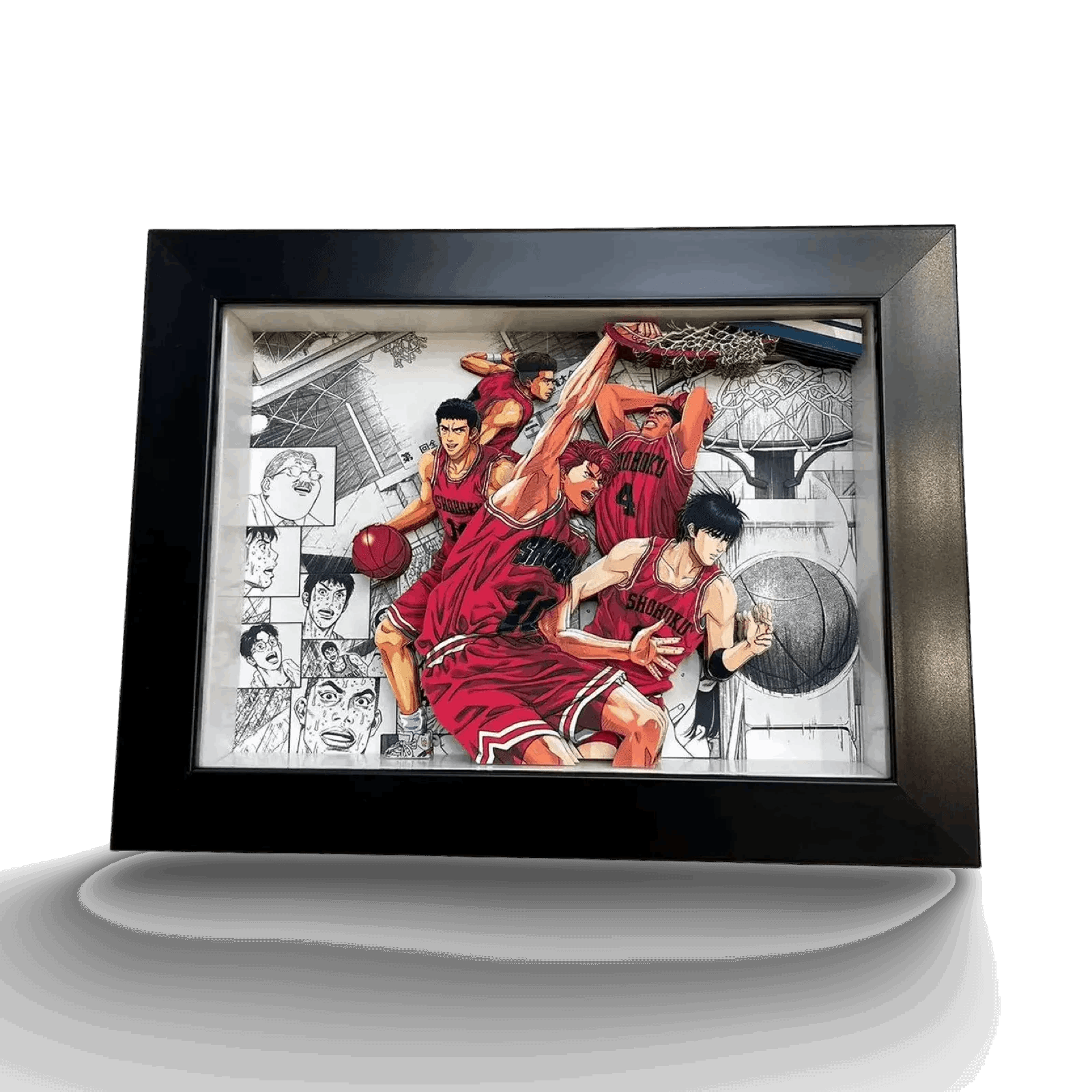 Slam Dunk 3D Stereoscopic Painting I - Mikomarastudio