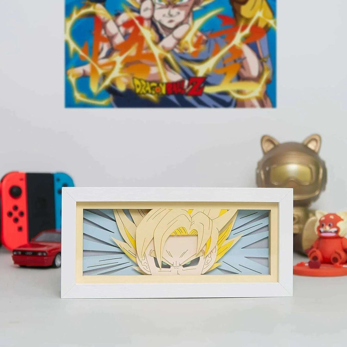 Goku Super Saiyan Lightbox - Mikomarastudio