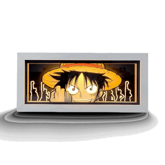 One Piece: Luffy Lightbox - Mikomarastudio
