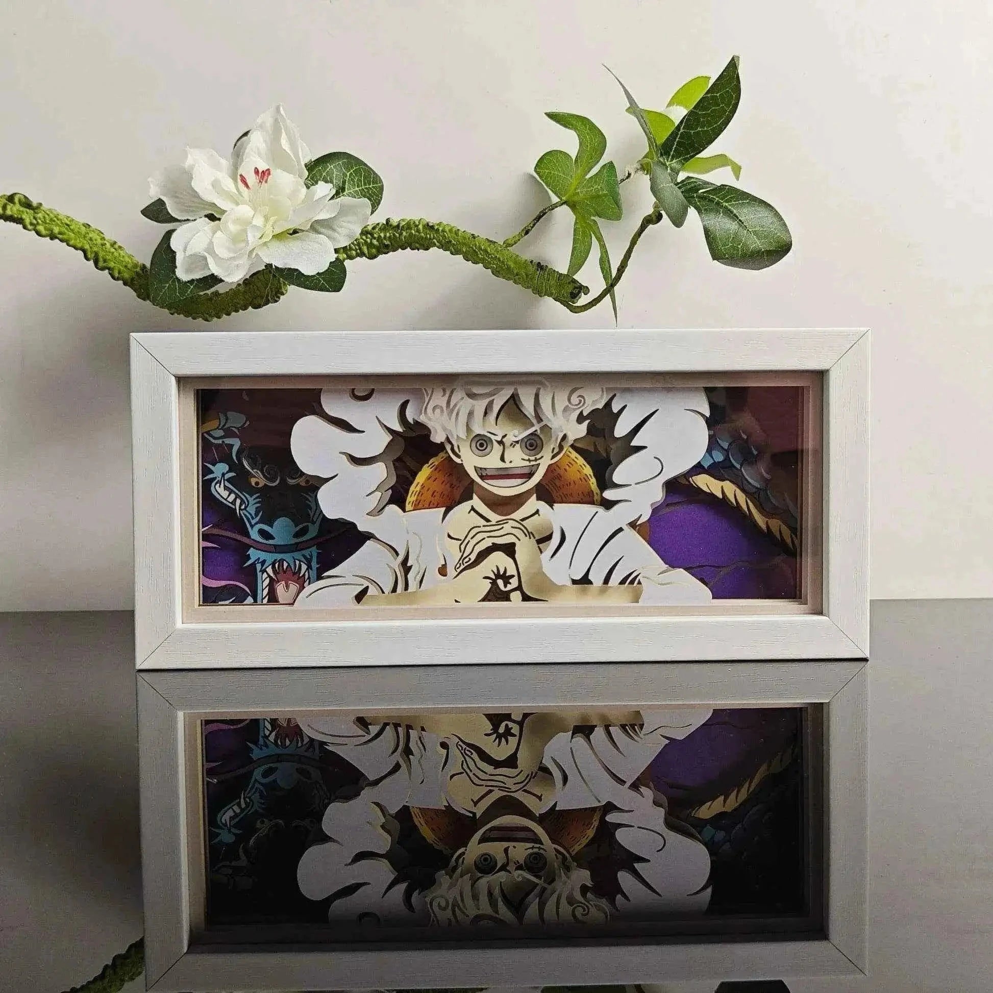 One Piece: Luffy Gear 5 Lightbox - Mikomarastudio