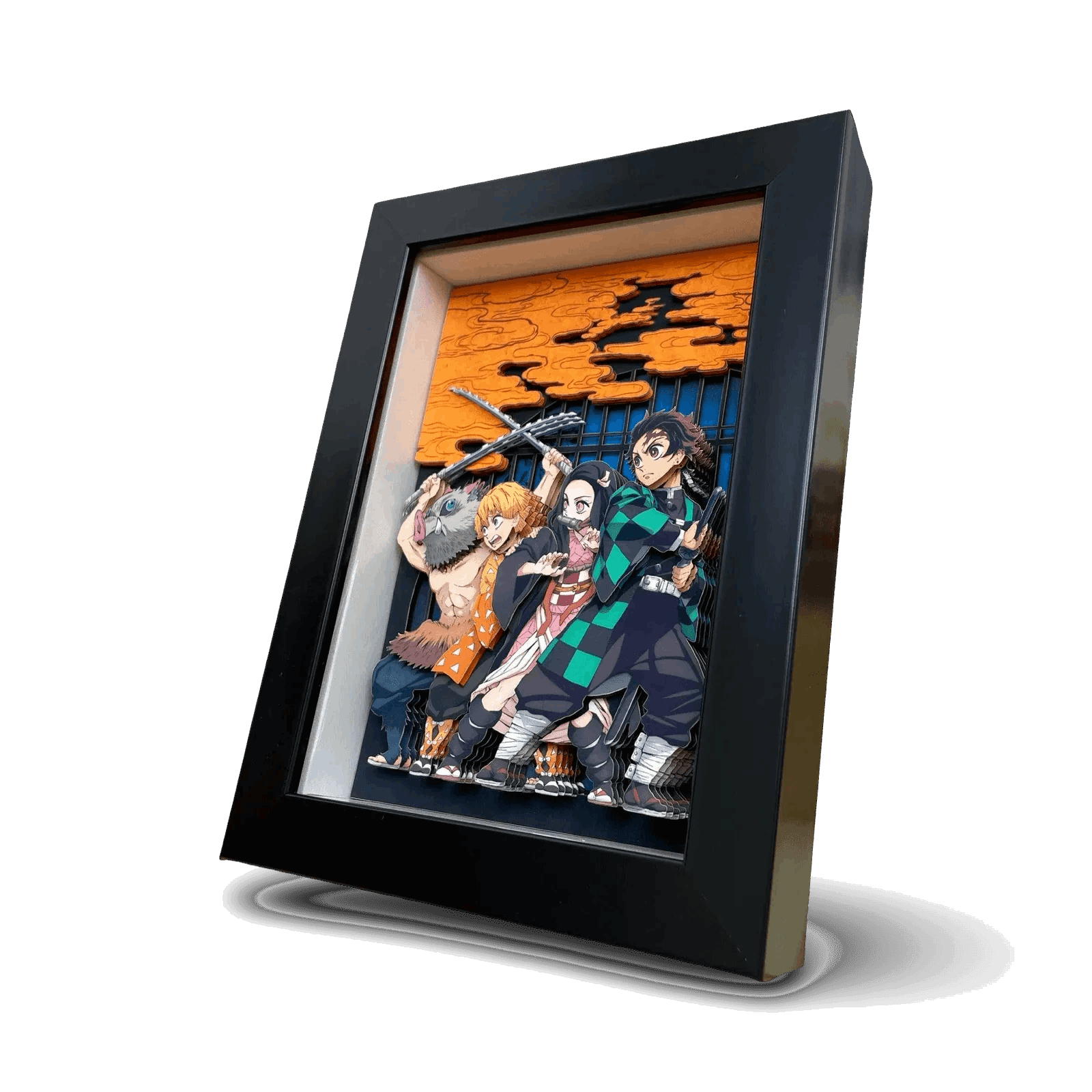 Demon slayer: Slayers united 3D Stereoscopic Painting - Mikomarastudio