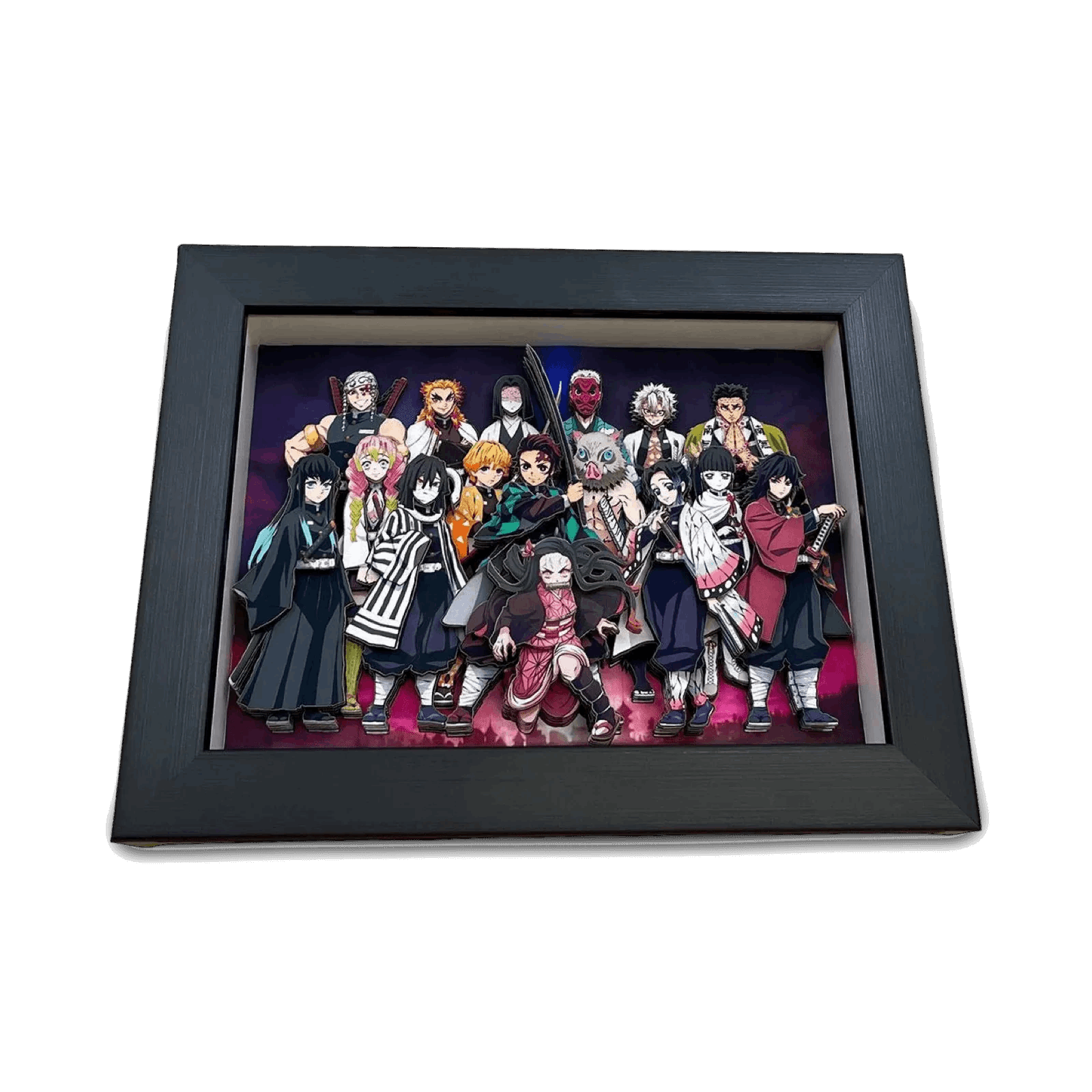 Demon Slayer: All Characters 3D Stereoscopic Painting - Mikomarastudio