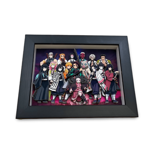 Demon Slayer: All Characters 3D Painting