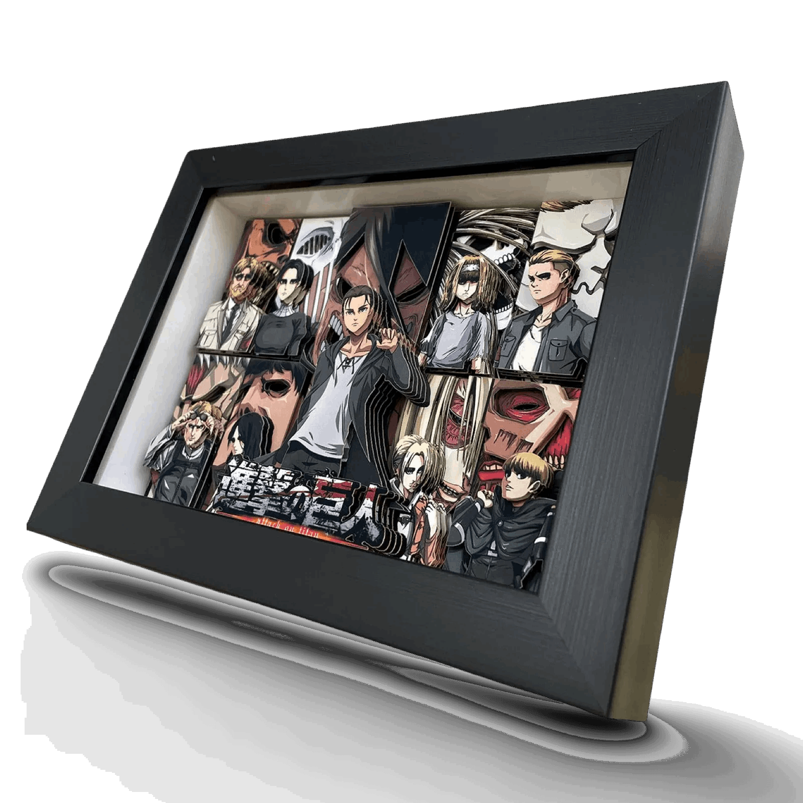Attack on Titan: Unlimited characters 3D Stereoscopic Painting - Mikomarastudio