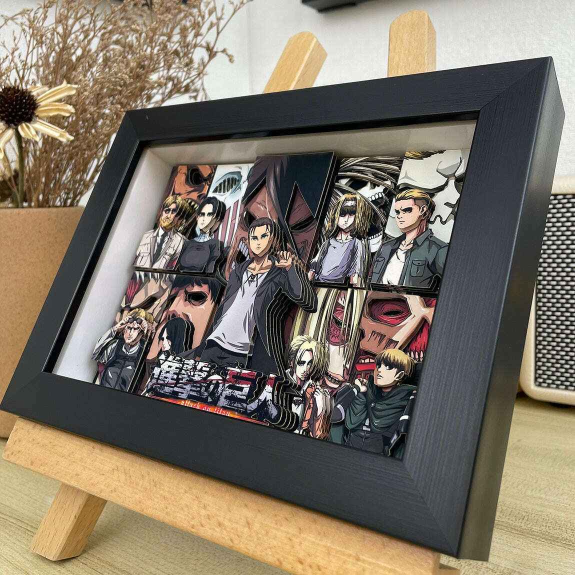 Attack on Titan: Unlimited characters 3D Painting