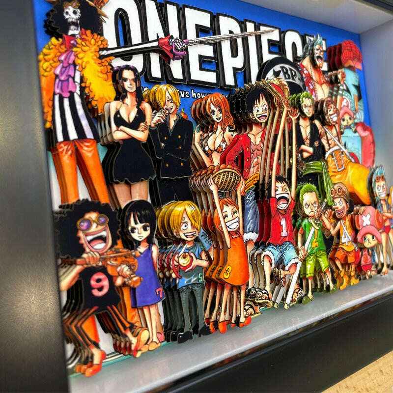 One Piece: All characters 3D Painting
