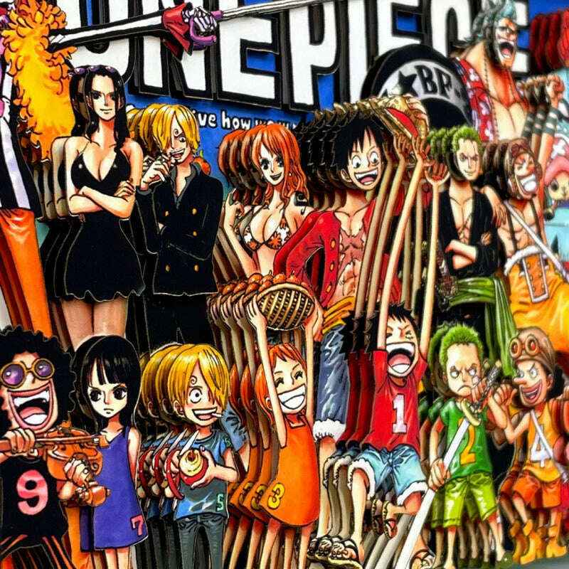 One Piece: All characters 3D Painting