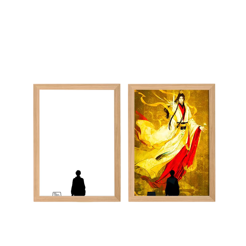 Heaven Official's Blessing LED Painting 5  - A4 Size