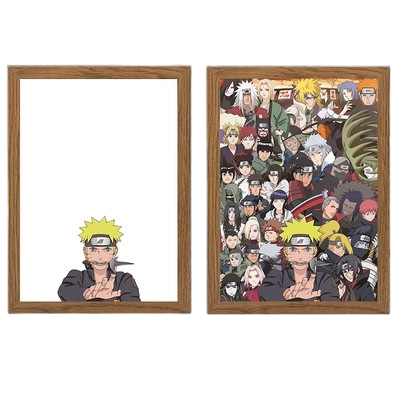 Naruto LED Painting - A4 Size