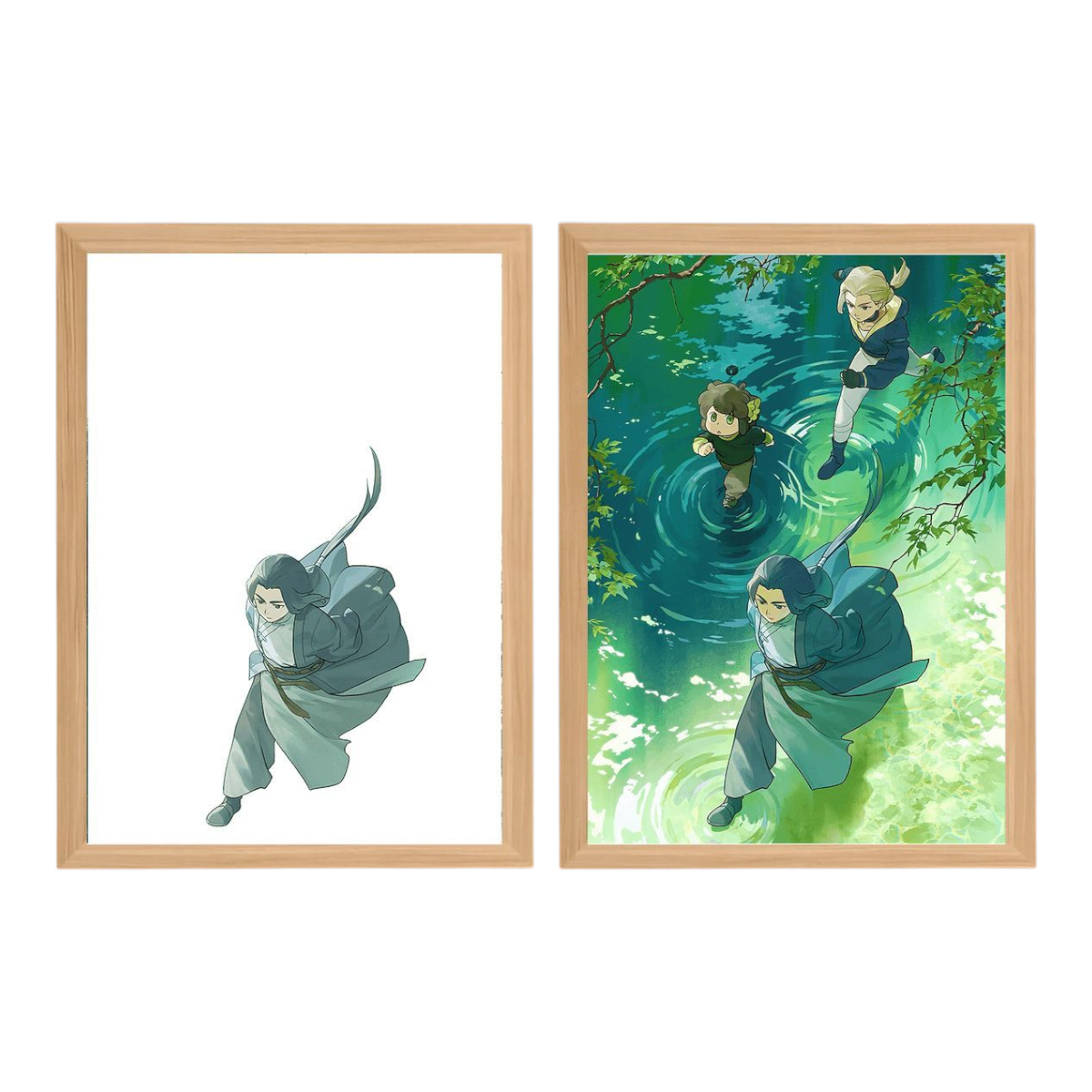 The Legend of Hei LED Painting Lamp - A4 Size