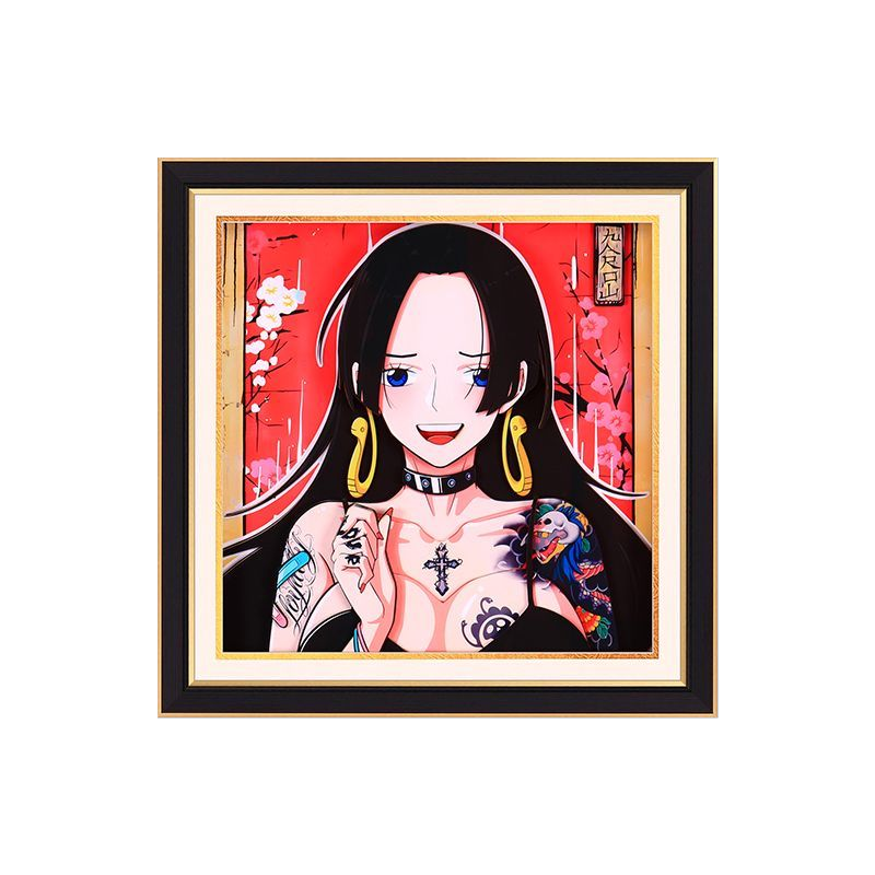 One Piece : Boa Hancock 3D Stereoscopic Painting