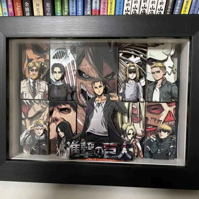 Attack on Titan: Unlimited characters 3D Painting