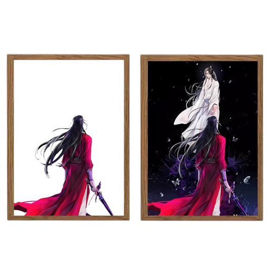 Heaven Official's Blessing LED Painting2  - A4 Size