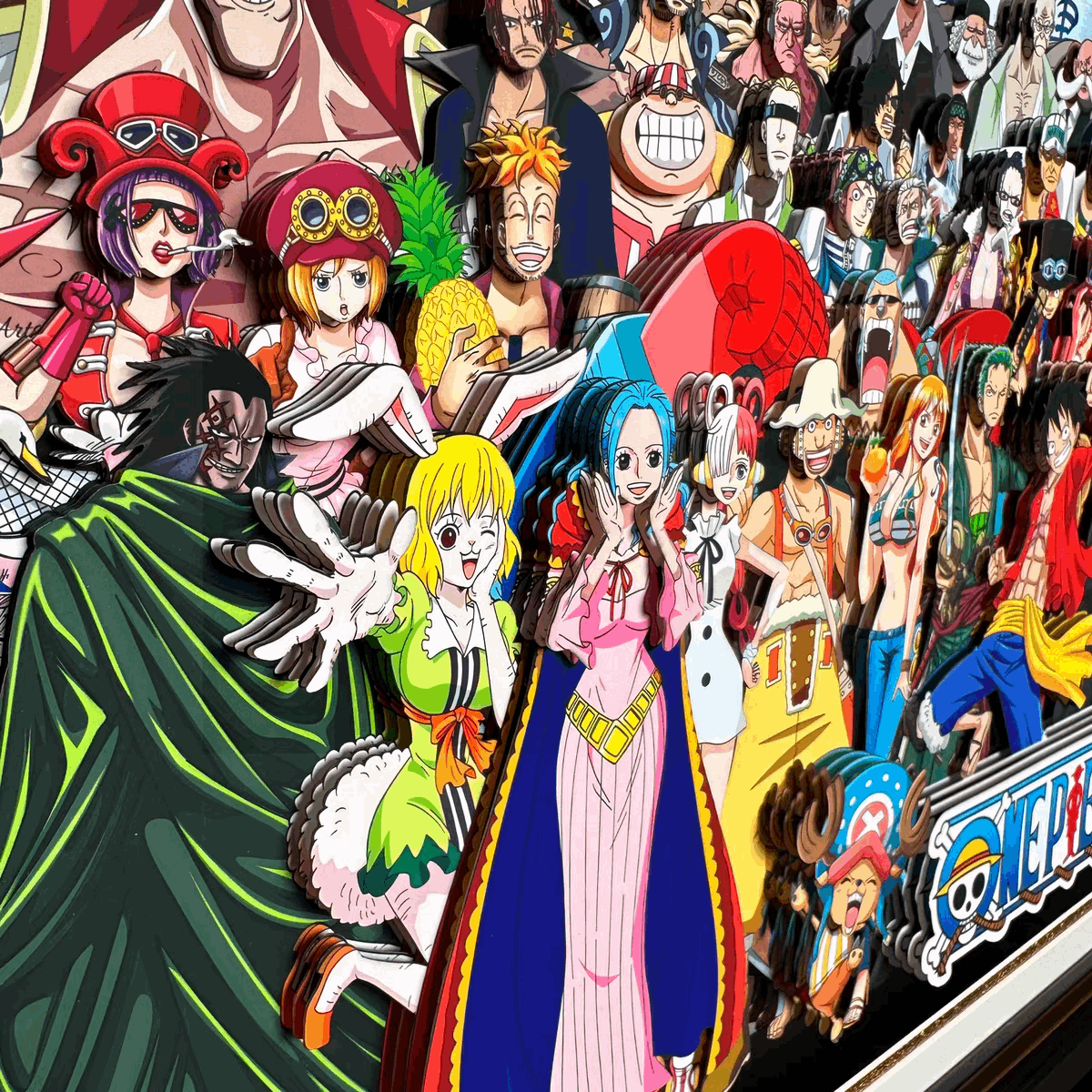 One Piece 3D Stereoscopic Painting