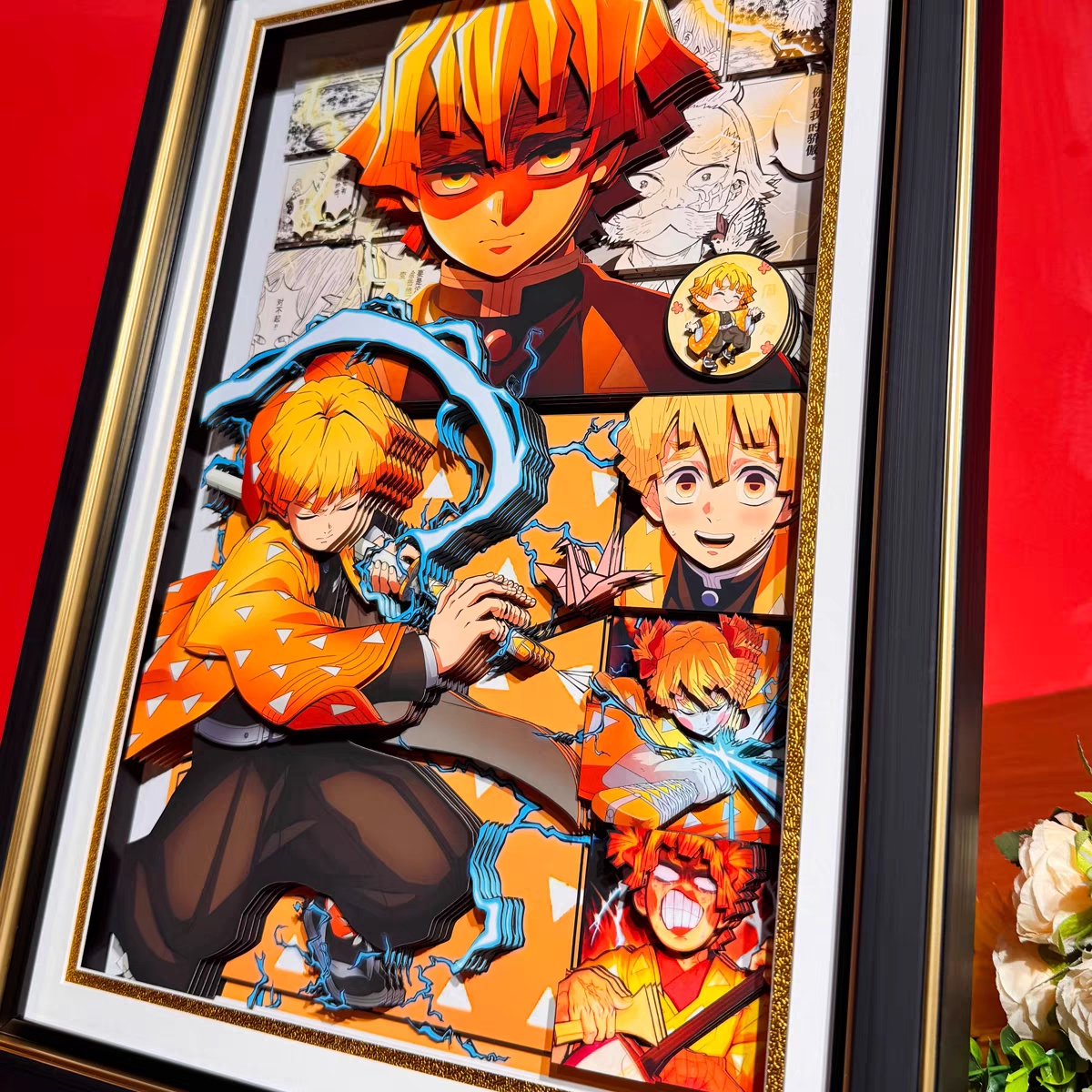 Demon Slayer: Zenitsu Agatsuma 3D Painting