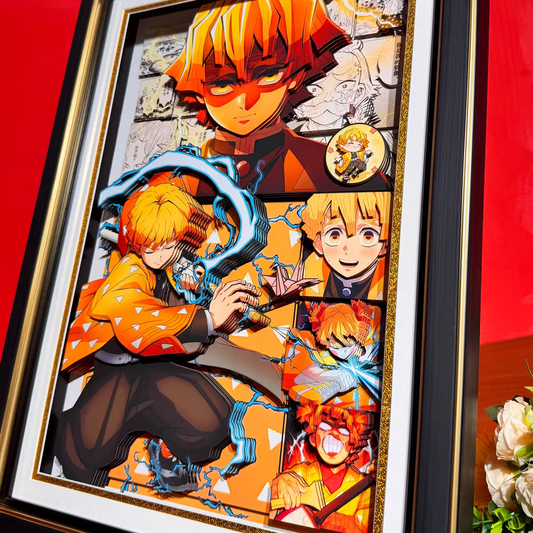 Demon Slayer: Zenitsu Agatsuma 3D Painting